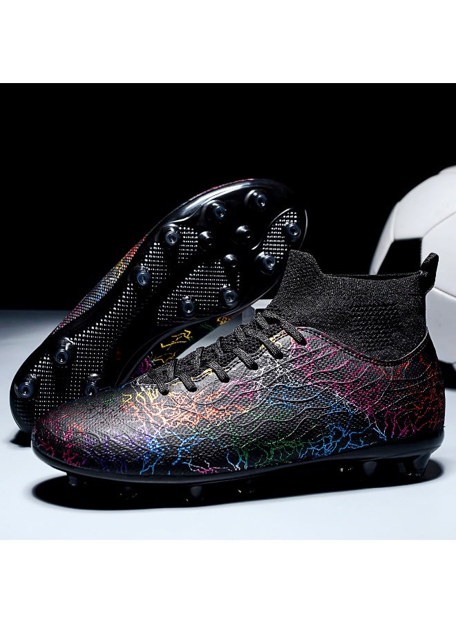 New Men Soccer Shoes Cleats Football Boots Sports Large Size Long Studs Turf Shoes for Training Competition - Image 2